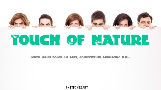 Touch Of Nature example